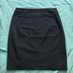 Elegant Express pencil skirt with waist detail will be donated 5/2024
